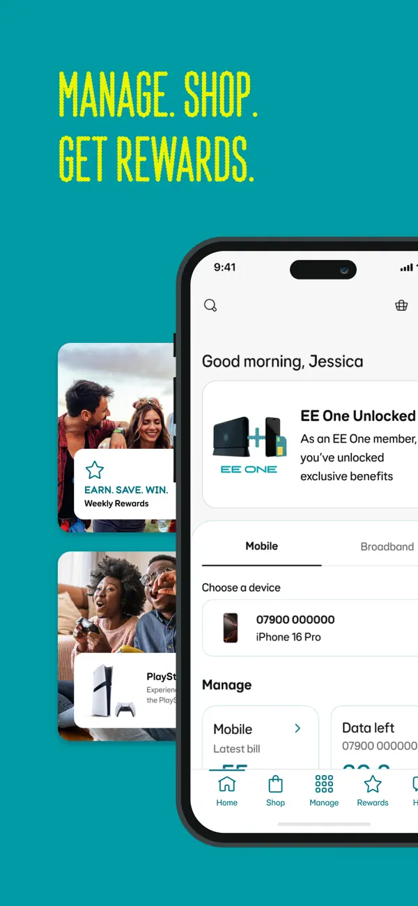 Screenshot #1 pour EE: Mobile, broadband & tech