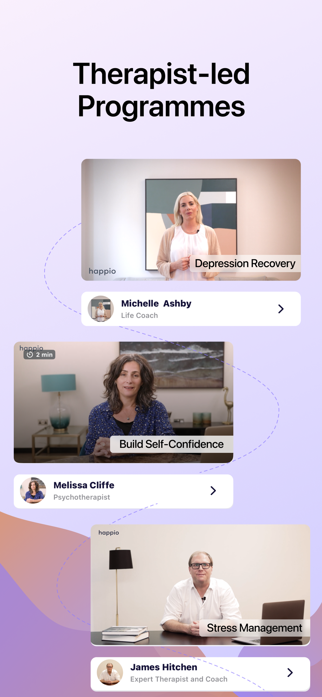 Happio: Mental Health Wellness screenshot 3
