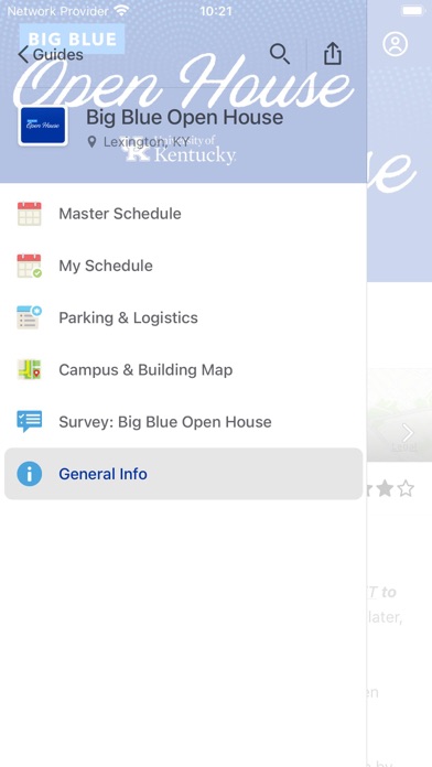 University of Kentucky Guides Screenshot