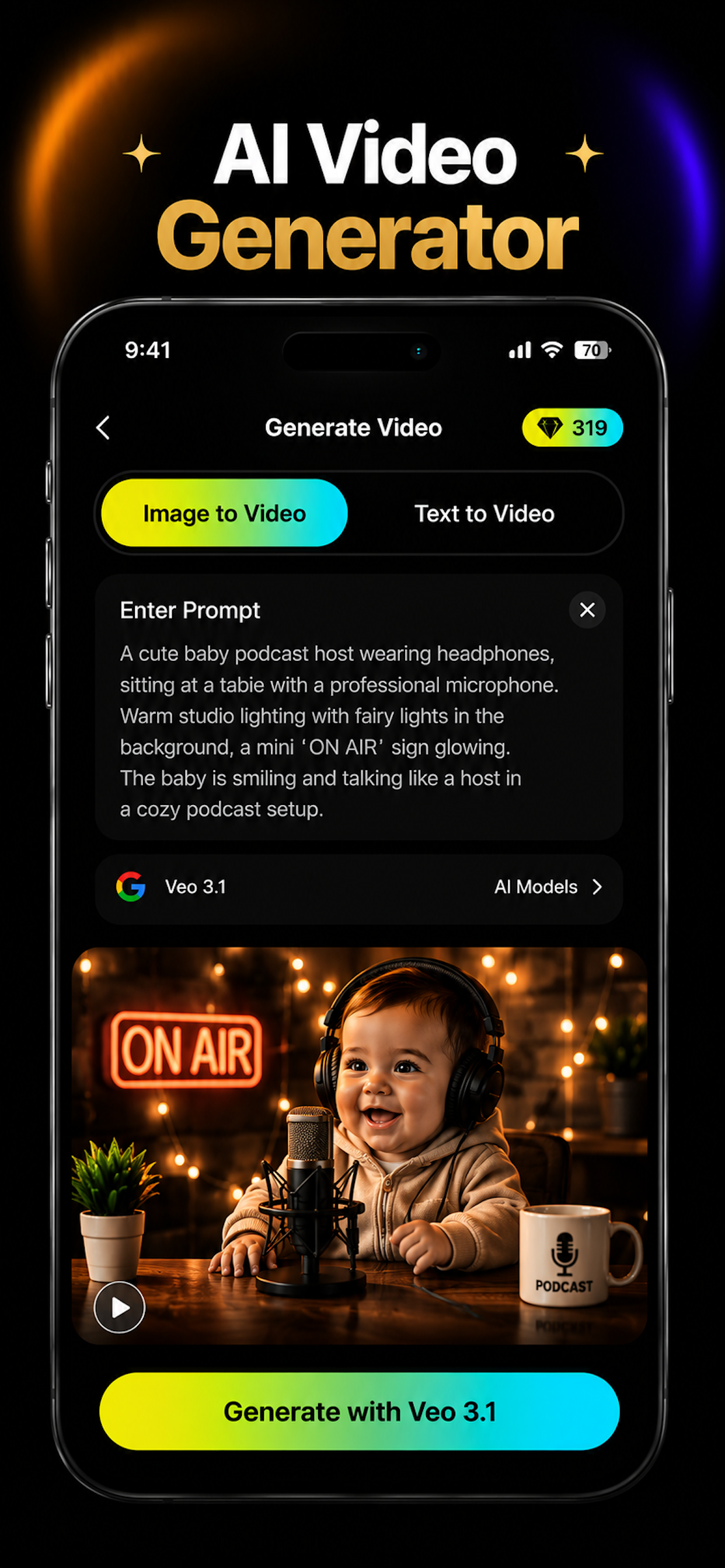 ToonApp : AI Video Generator screenshot 4