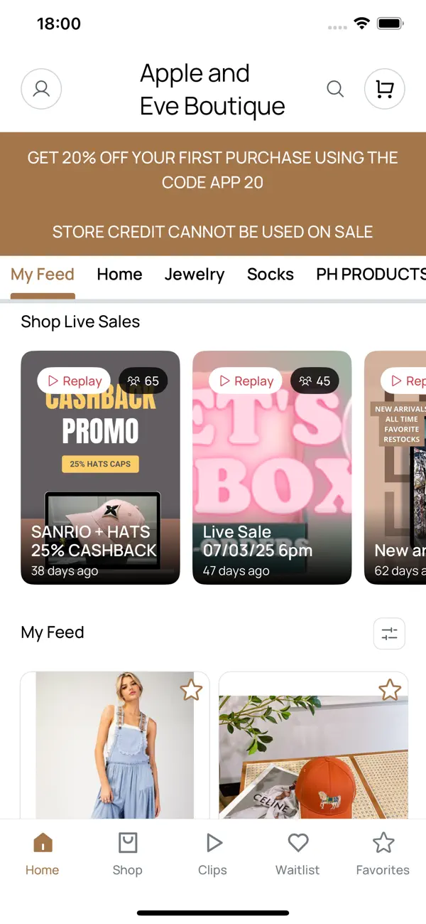 Screenshot #2 pour Apple and Eve Boutique