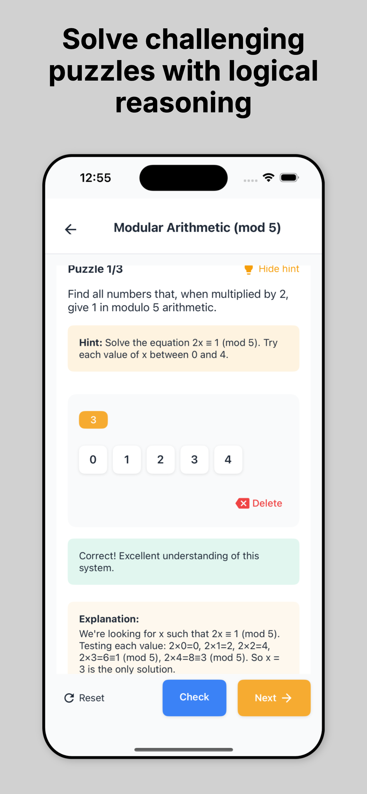 Axioma - Math Puzzle Game