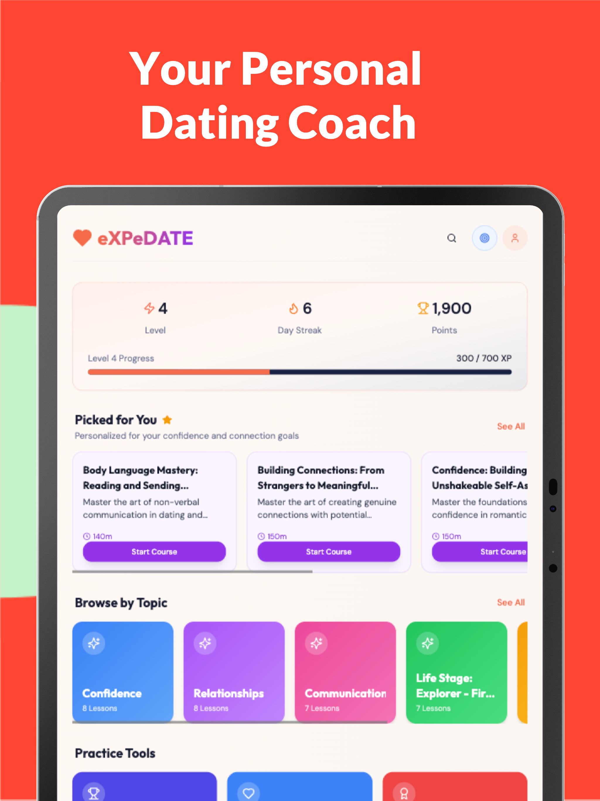 expeDATE – Dating Coaching App screenshot 6