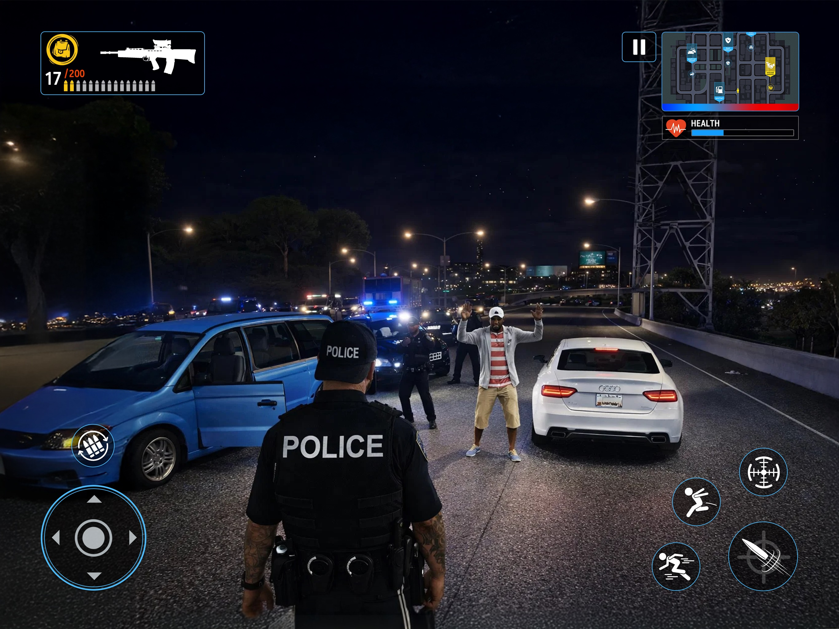 Police Duty City Car Simulator