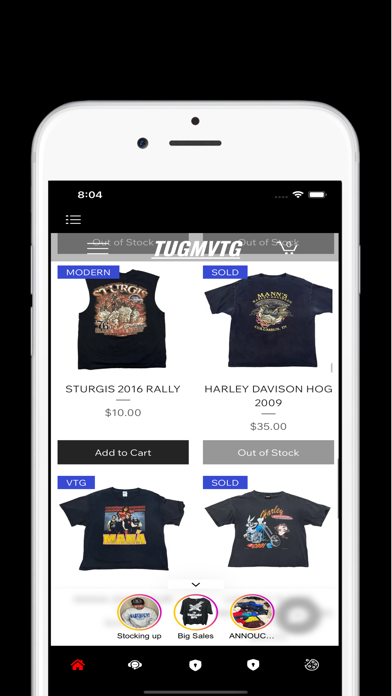 TUGM iPhone screenshot 2 - Shopping app