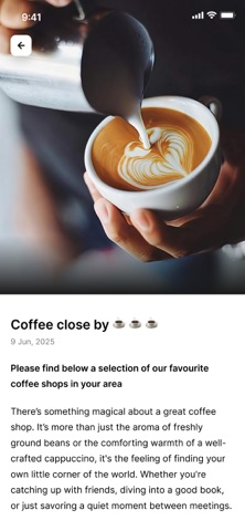 Heaton Residents App iPhone screenshot