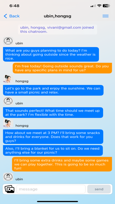 App screenshot