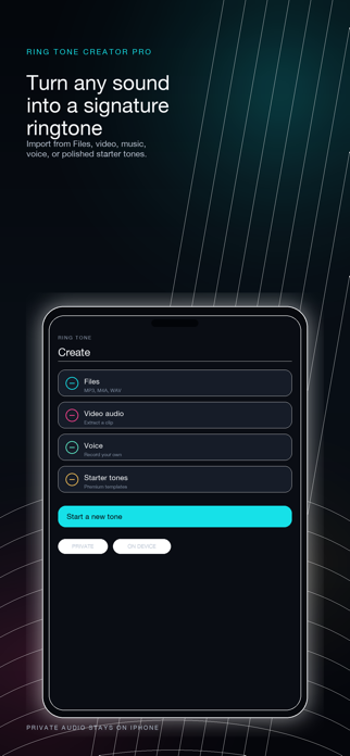 Ring Tone Creator Pro Studio Screenshot 1 of 6