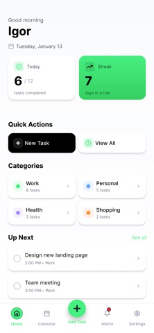 Doneo — To Do List, Planner Screenshot 1 of 6