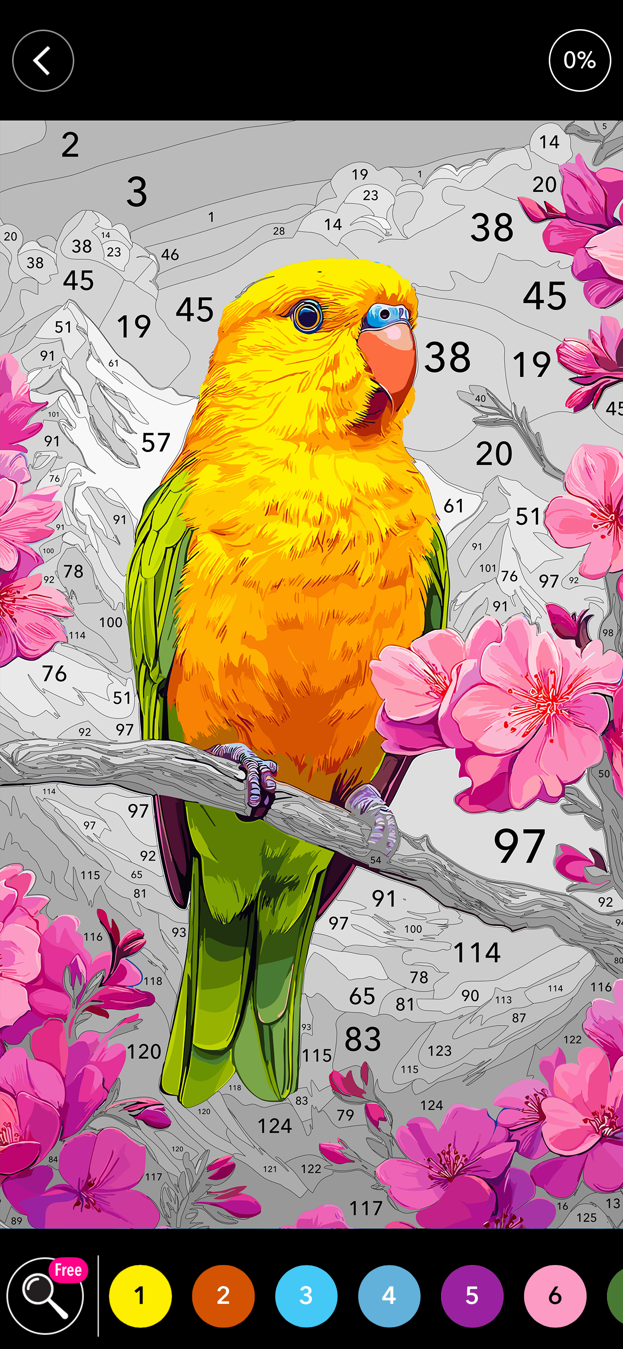 Photo by Number - Art Coloring screenshot 3