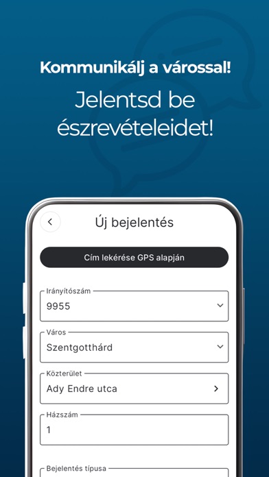 CityApp Szentgotthárd Screenshot
