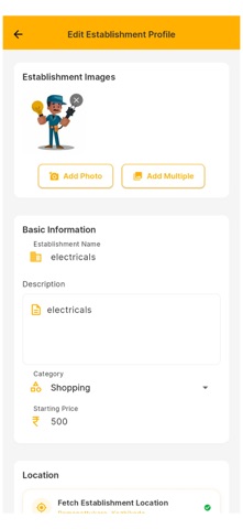 Esymate Vendor Screenshot 4 of 4