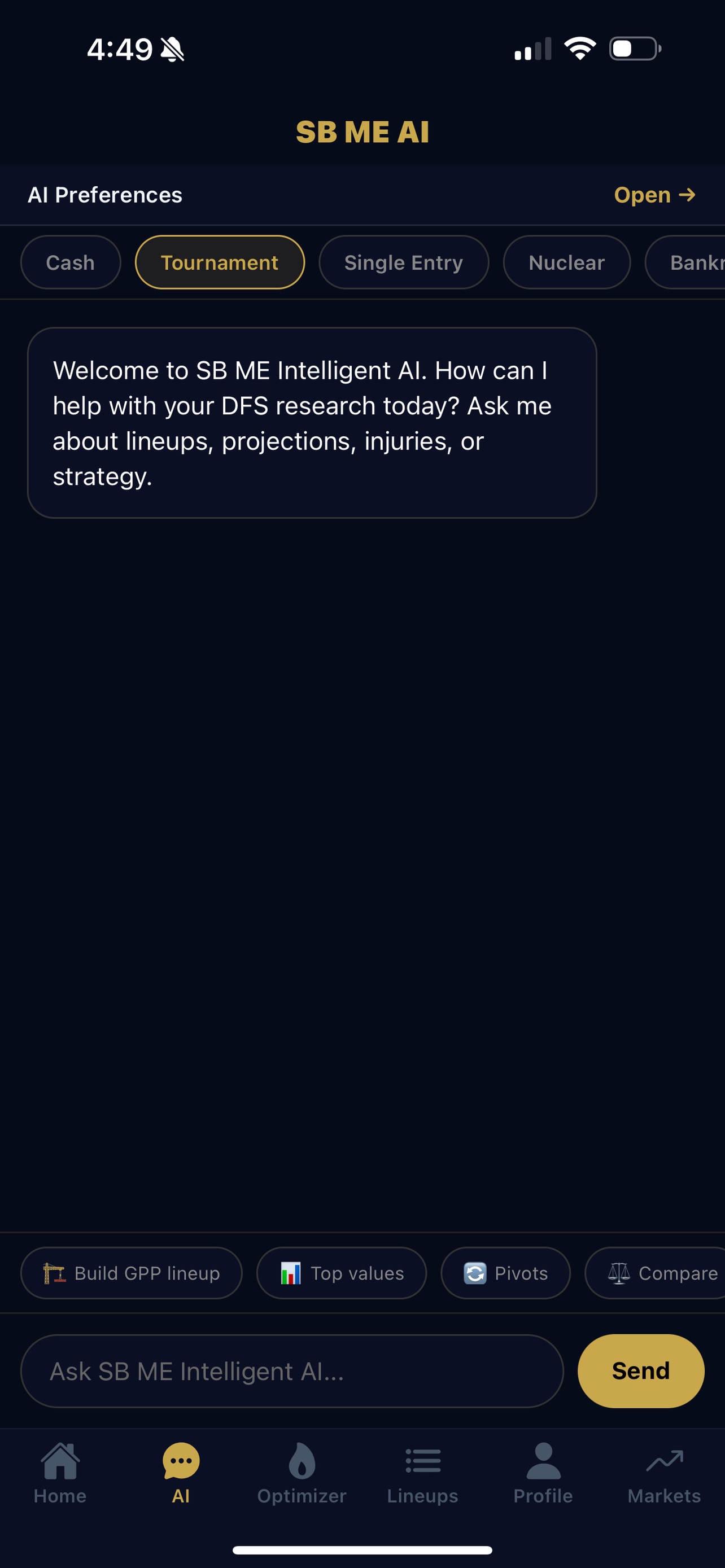 Screenshot 6 of Sportbook Me DFS AI