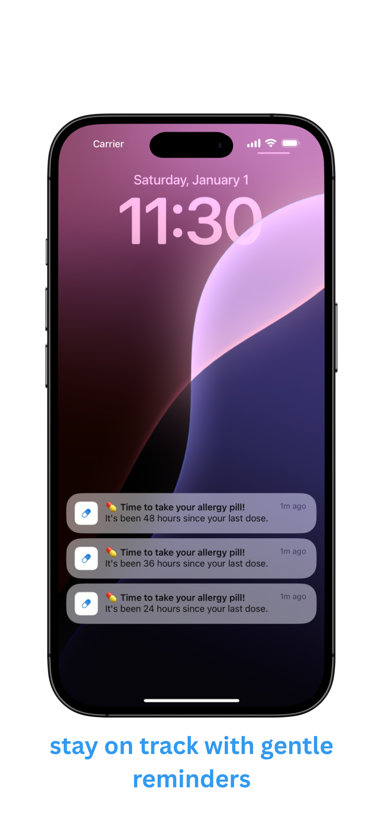 Pill Tracker - Allergy Log