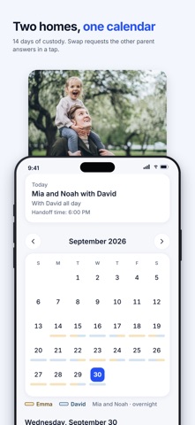 Mochilu: Co-Parenting & Family screenshot 2