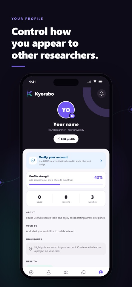 Kyorabo-Research Collaboration screenshot 5