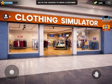 My Retail Clothes Shop Game iPad screenshot