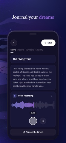 Oniri - Your Dream Journal screenshot
