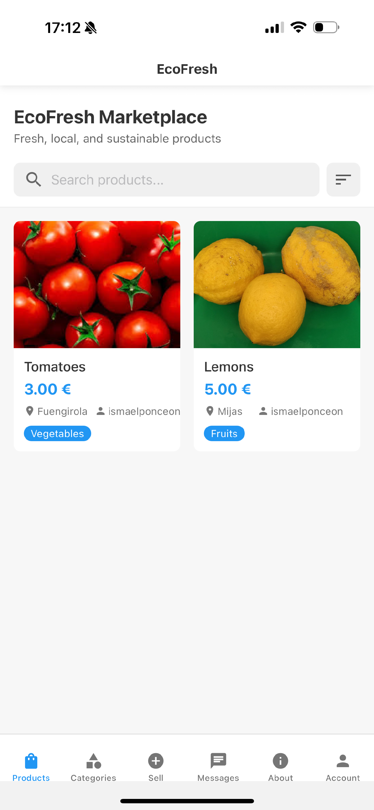 EcoFreshApp screenshot 4