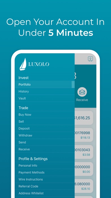 Luxolo - Buy Bitcoin & Crypto Screenshot