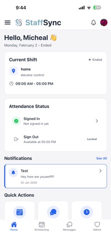 StaffSync Workforce Screenshot 1 of 3