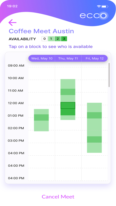 ecco-app Screenshot