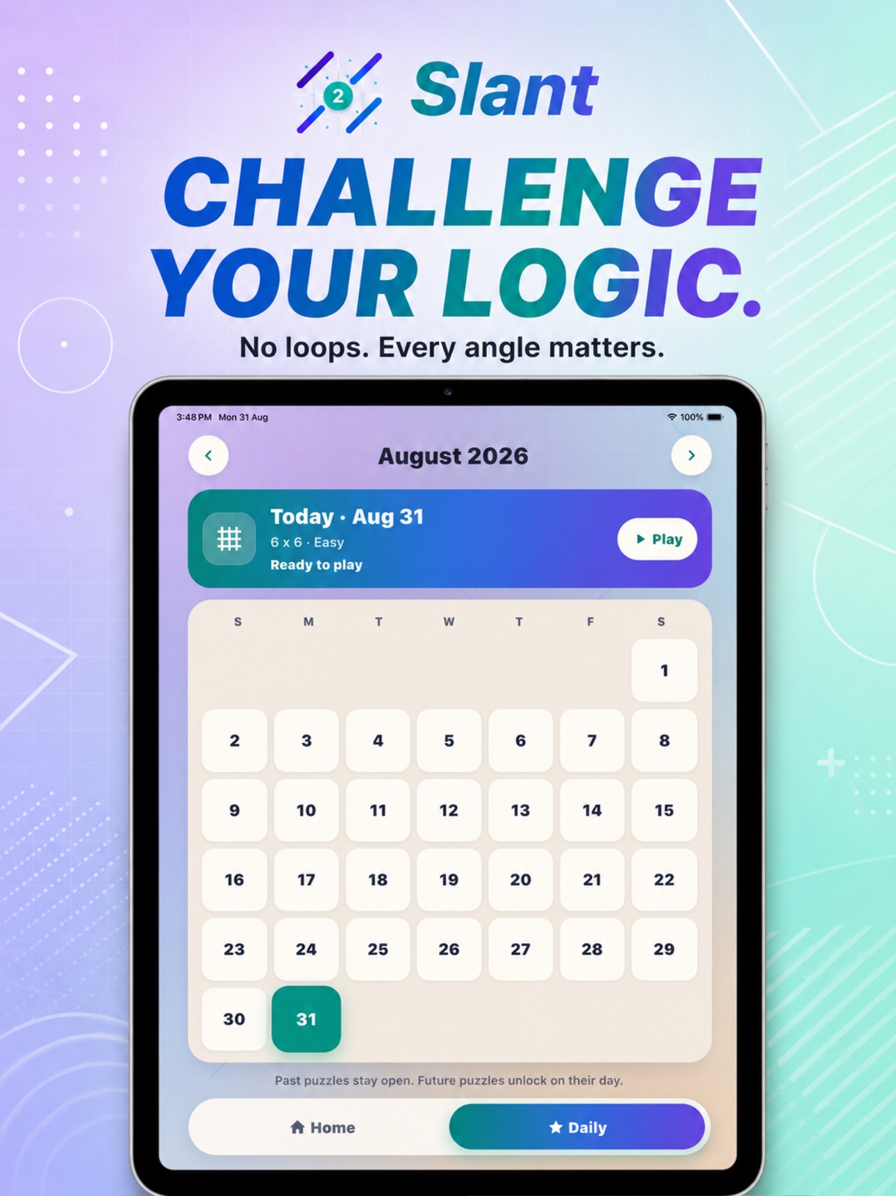 Screenshot 9 of Slant - Classic Puzzle