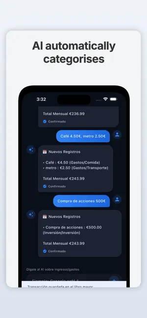 LedgerTalk AI - AI Budget Chat screenshot 1