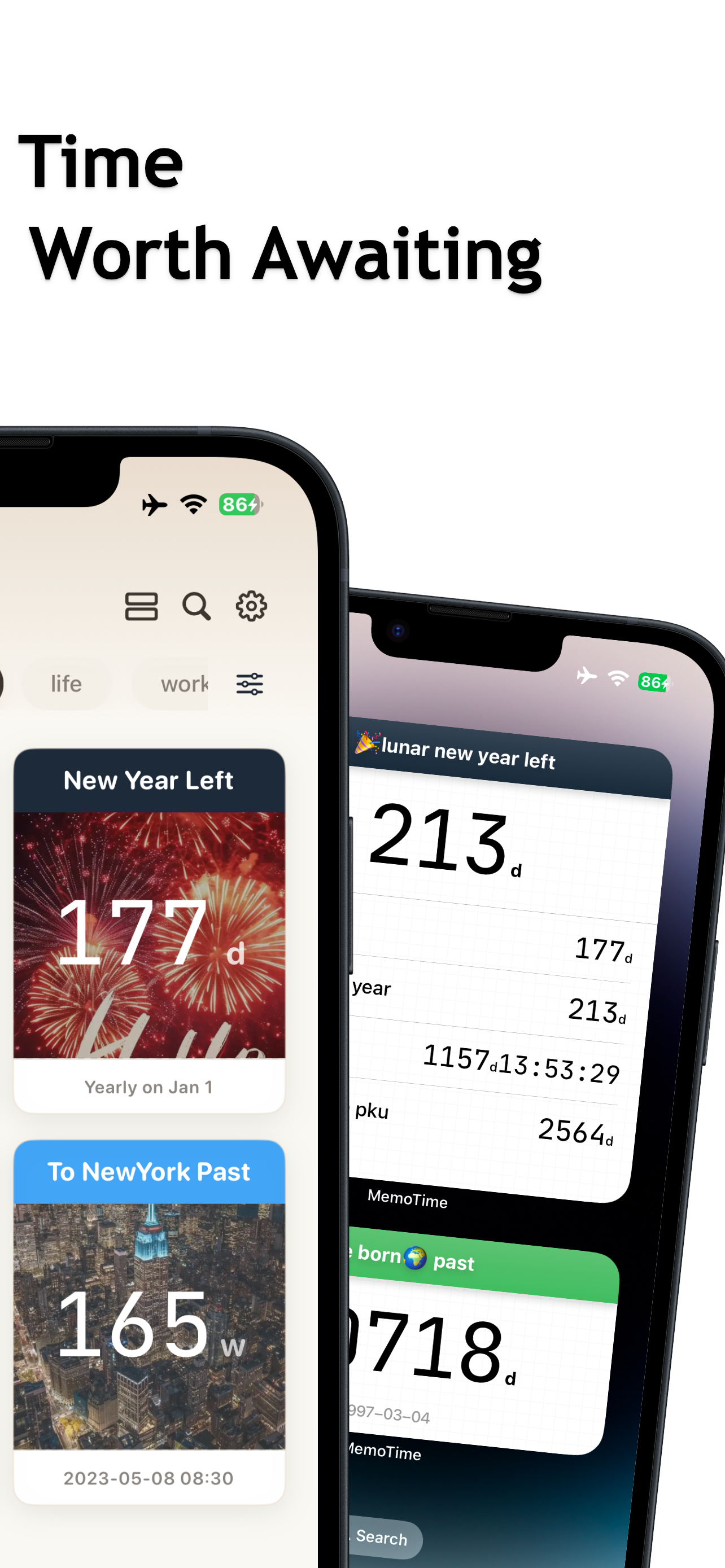 MemoTime: Countdown Widget screenshot 2