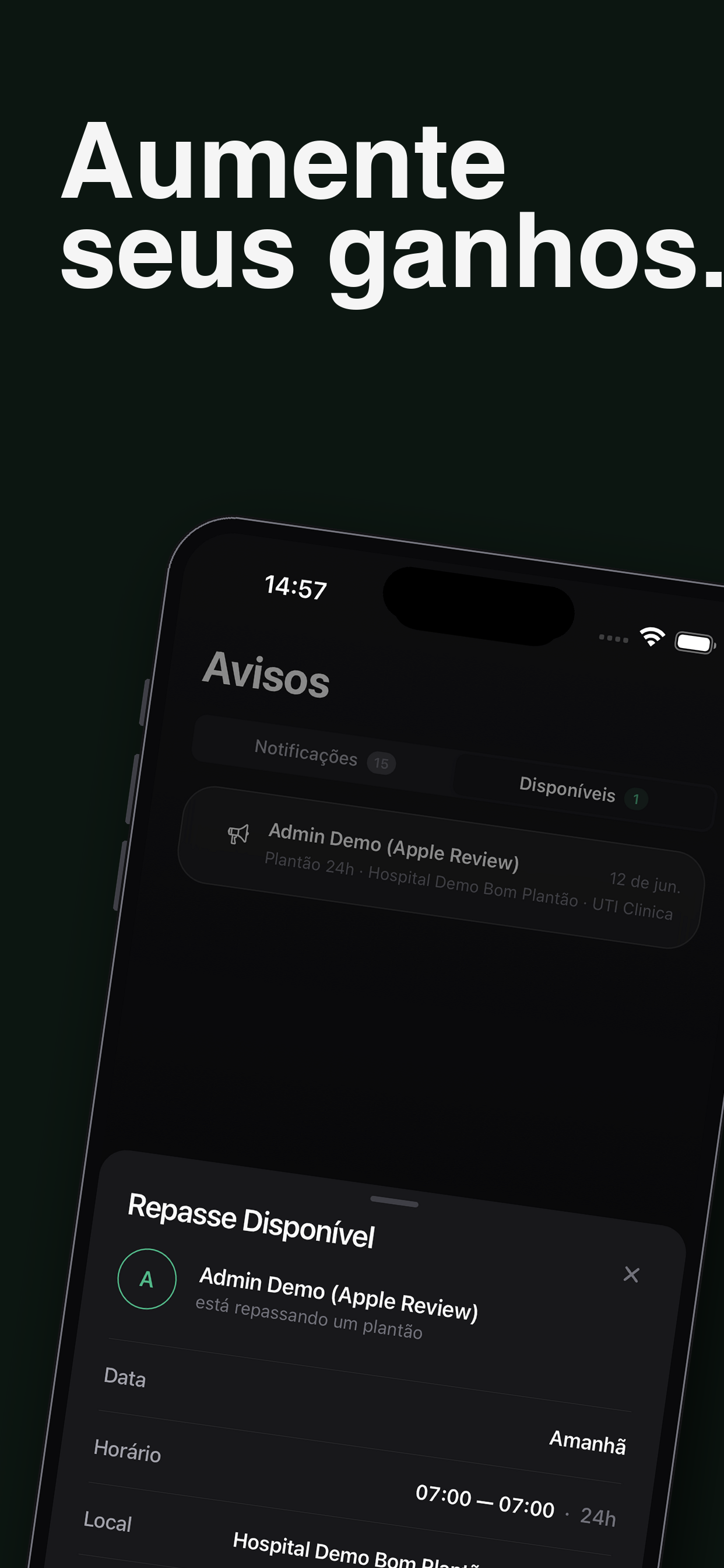 Bom Plantão screenshot 4