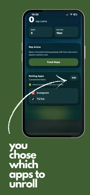 Push Unrot - Screentime Block screenshot 2
