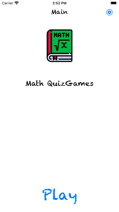 Math QuizGames Screenshot