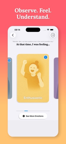 Kimochi - Emotions Journal iPhone screenshot