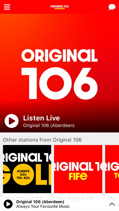 Original 106 FM Screenshot