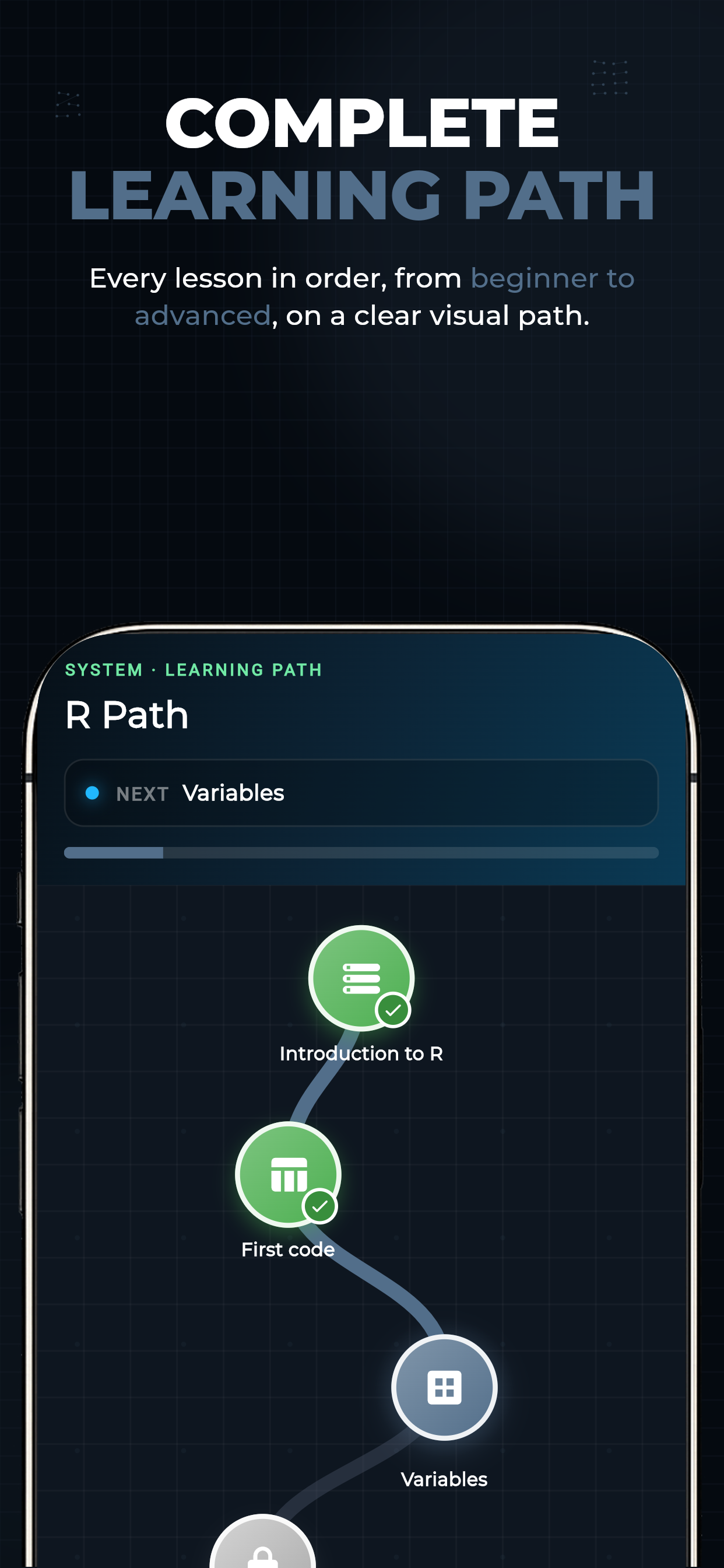 Learning R DLA screenshot 3