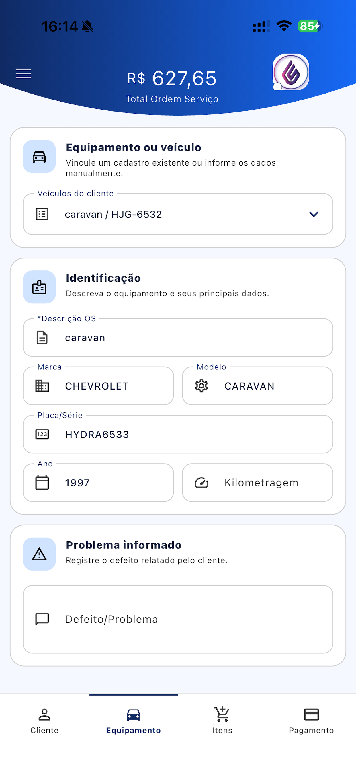 Una ERP screenshot 6