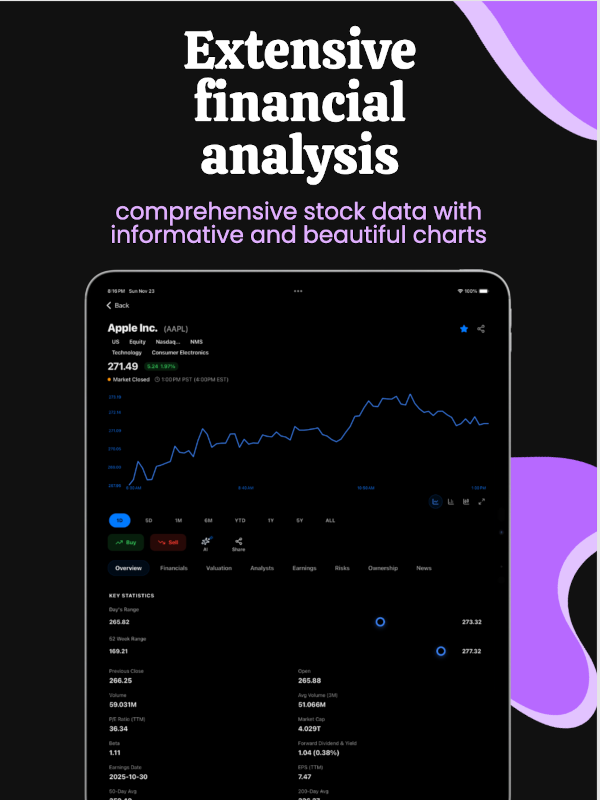 Stock Market - AI Insights screenshot 13