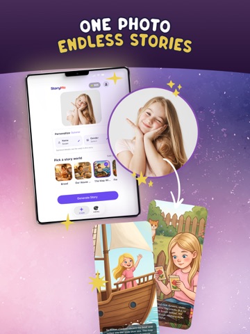 StoryMe: Narrated Books Maker iPad screenshot