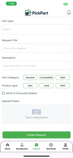 PickPart App screenshot 3