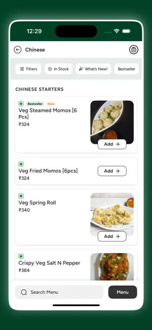 The Mint - Food Ordering App screenshot 4