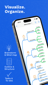 Escape - Mind Map & Outline screenshot