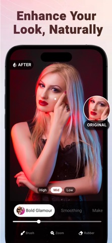 BeautyLab - Body & Face Editor iPhone screenshot