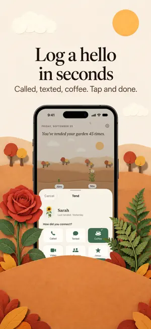 Tended: Friendship Tracker CRM screenshot 2
