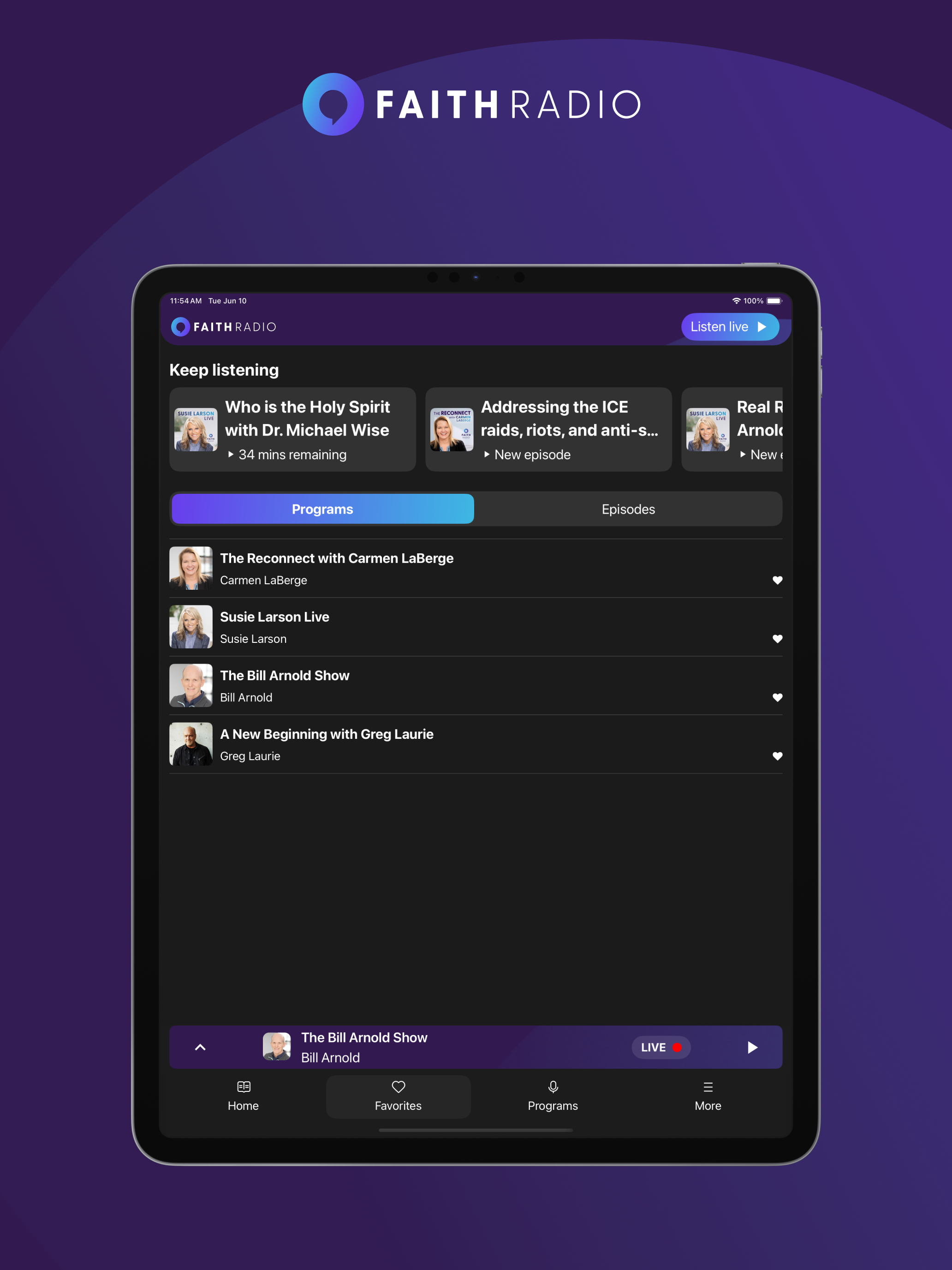 Faith Radio Network screenshot 12