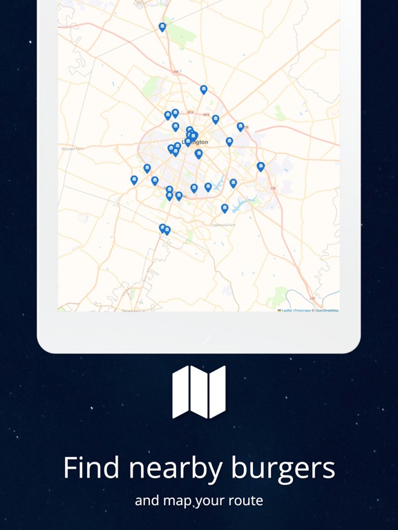 Lexington Burger Week iPad screenshot 4 - Food & Drink app