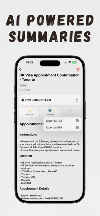 Notebook: AI Voice Notes Screenshot 2 of 4