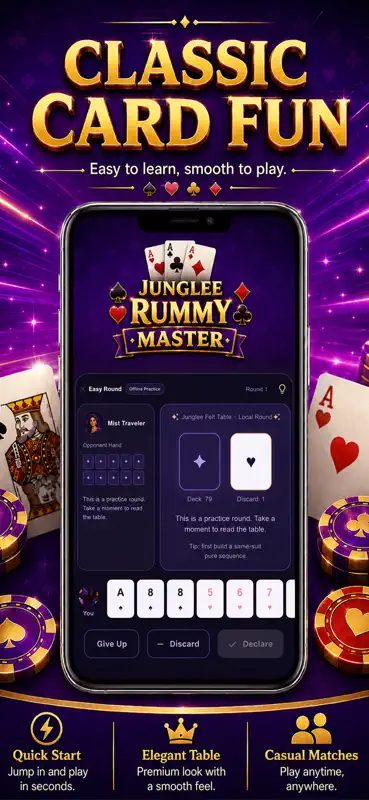 Junglee Rummy Master screenshot 1 of 4