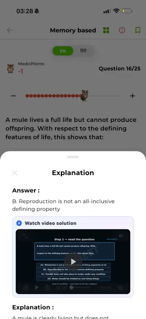 MedicNEET: NEET Prep 2027 screenshot 2