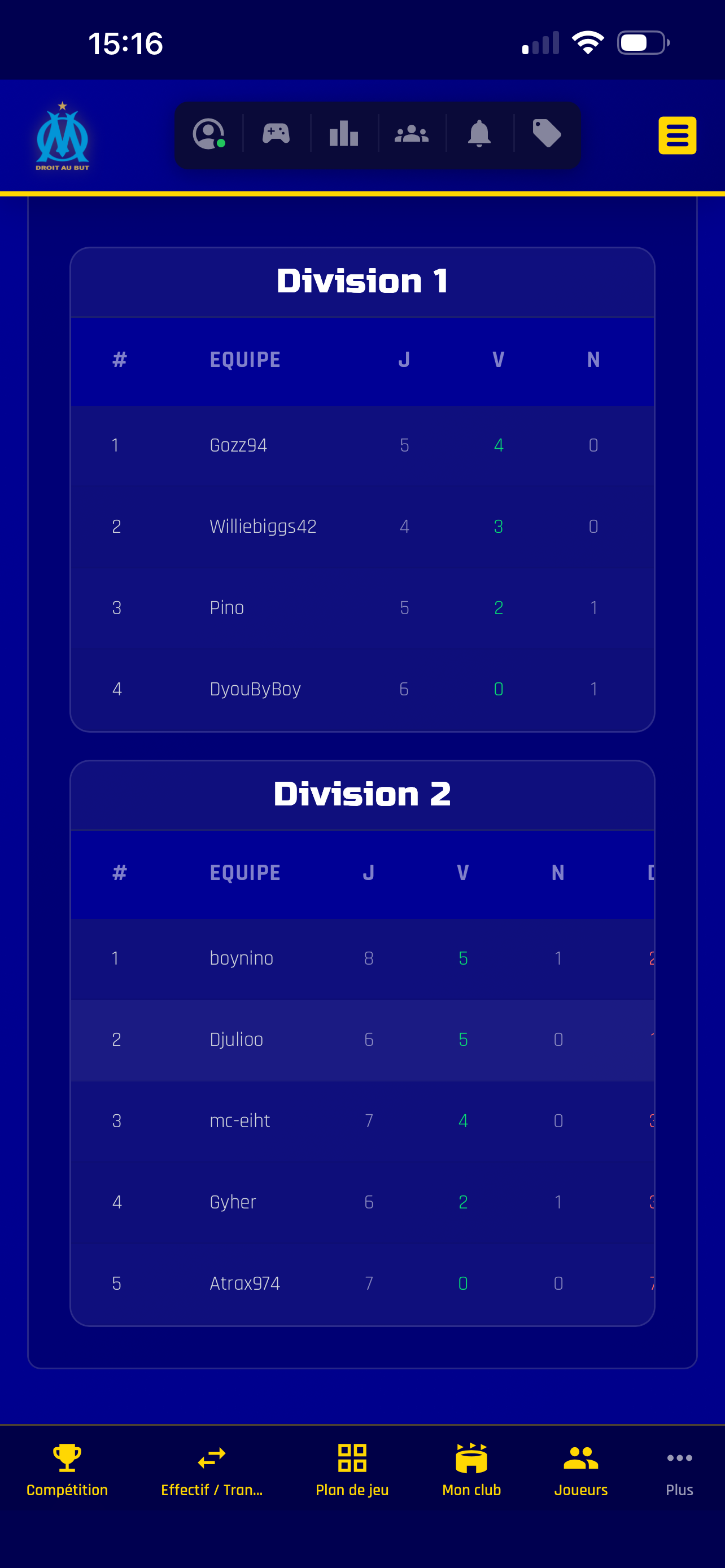Master League screenshot 3