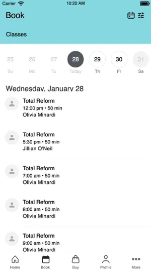 Thrive Pilates - Newport, RI screenshot 2